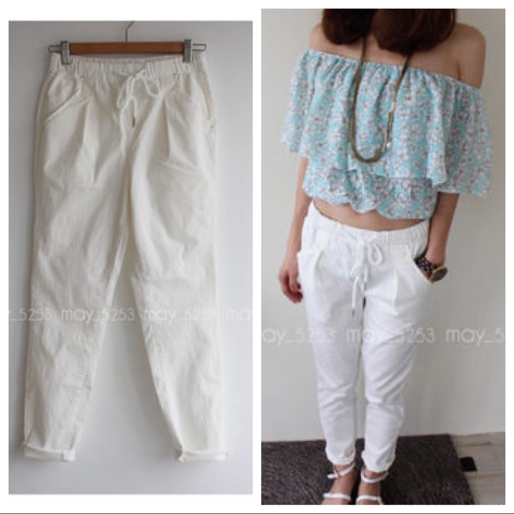 Comfy White Pants